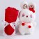 Soft toy with a blanket "Bunny"