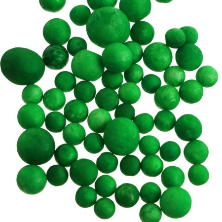 Nozzle foam balls, dill taste, green color-3