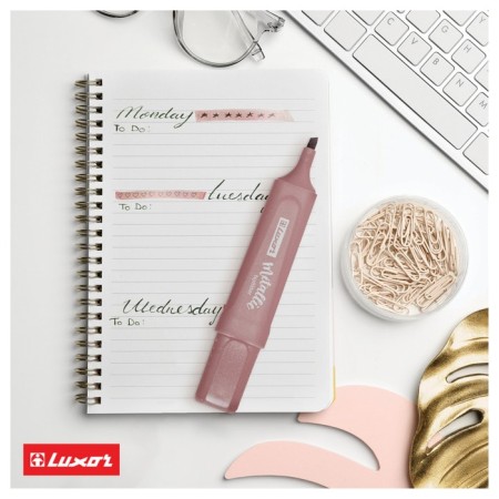 Luxor Textliter Metallic textbook Bronze, 1-5mm.-4