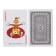 Plastic playing cards 54 pcs, 28 μm, map 6.5 x 9 cm, black