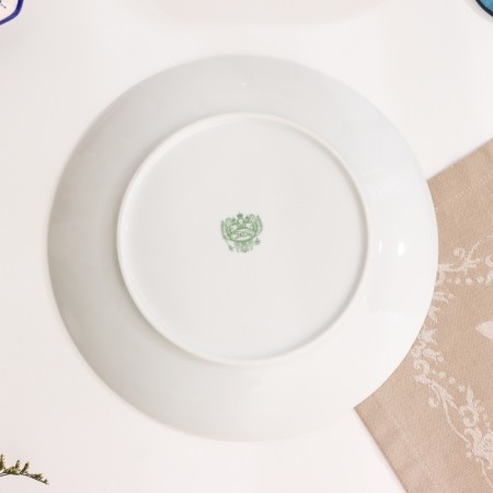 Plate "Romance Flower", D-240mm, Neo Gzhel-3