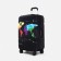 Case for a suitcase 24 ", Black/multi -colored color