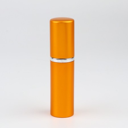 Perfume bottle, with a spray, 10 ml, golden color-9
