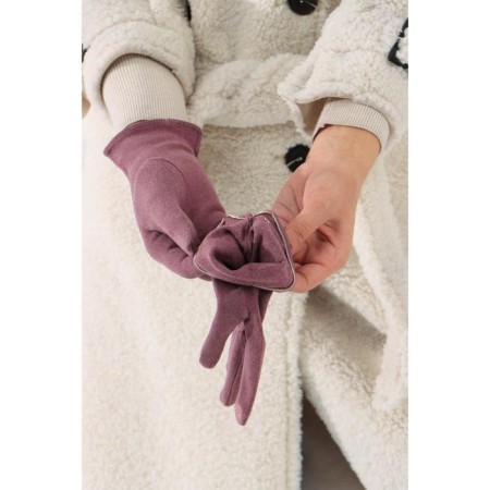 Gloves female, dimensionless, powder color-2