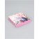 Cookie box, confectionery packaging, "the most beautiful", 15 x 15 x 3 cm