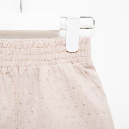 Set for a boy (shirt, shorts) minku: Cotton Collection Beige color, height 140-9