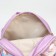 Baby backpack on lightning, lilac color
