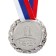 Prize medal 037 diam 4 cm. 2 place. Color ser. With a ribbon
