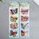 Plastic Plastic "Butterfly" mix 39.5x12 cm