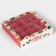 New Year. Box under 16 sweets "New Year's gifts", 17.7x17.7x3.8 cm, confectionery packaging