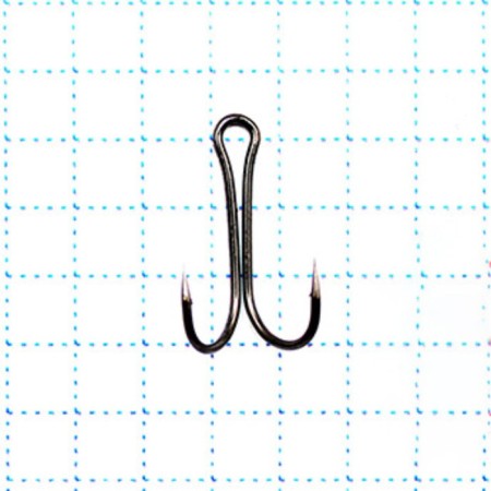 The hook KOI Short Double Hook, size 8 Int, BN color, double, 10 pcs.