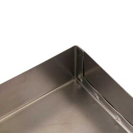 Royalgrill ™ chip container, 24x10x4.5 cm, steel 0.5 mm-2