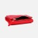 Women's wallet on magnet, red color