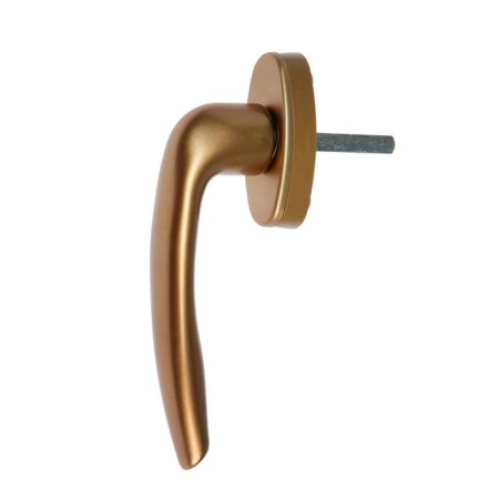 Window handle RHAPSODY, pin 43, bronze color