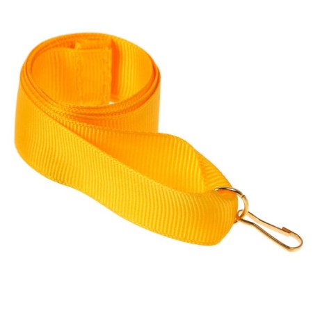 Medal ribbon, yellow-1