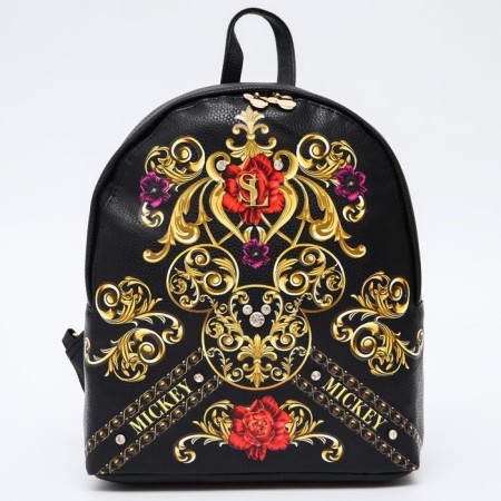 Open -leather backpack, 24 cm x 8 cm x 36 cm "beauty", Mickey Mouse-2