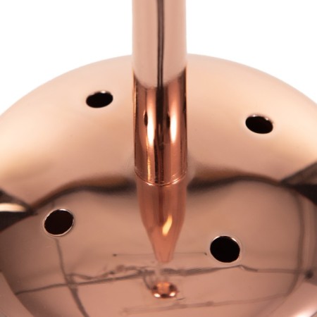 Bayerlux lamp Titto E27 40W gold 15x15x150cm-5