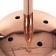 Bayerlux lamp Titto E27 40W gold 15x15x150cm