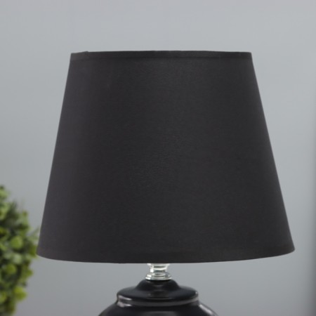 Table lamp "Daxia" 1x40W E14 black/white 19.5x19.5x35cm-2