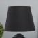 Table lamp "Daxia" 1x40W E14 black/white 19.5x19.5x35cm