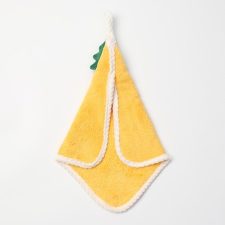 A towel of the kitchen "Christmas tree", col. yellow 30*30 cm 270g/m2-4