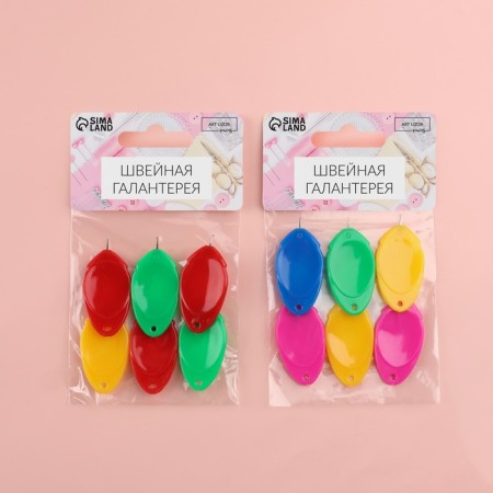 Nithevdelvyniki, 4 × 2 cm, 6 pcs, colorful color-3