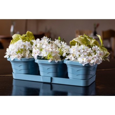Flower stand, Valencia, 3 pots, 1.1 liters-1