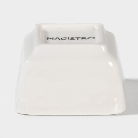 Porcelain Magistro Blanche porcelain, 50 ml, 6 × 6 × 3.5 cm, white color-2