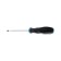 Scheller slotted tundra, satin, magnet, two -component handle, SL3 x 75 mm