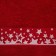 Trick Lovelife towel "Stars", 30x60 cm, red color