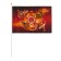 Flag May 9, 19 x 28 cm, polyester silk, with a shaft