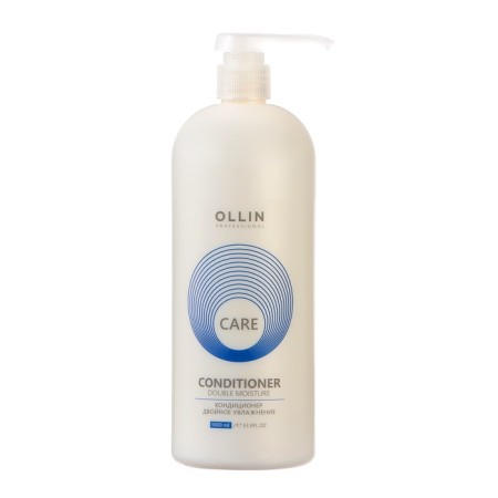 Conditioner for moisturizing and nutrition OLLIN Professional Double Moisture, 1000 ml