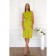 Women's dress, size 50, color lime 5510