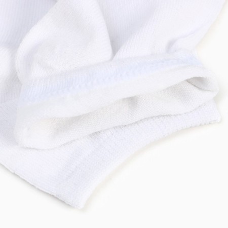 Set of men's socks (3 pairs), white color, size 42-43-5