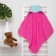 Toward Tensor Corner I, 75x75 cm, mint/pink color, 100% cotton, 360 g/m2