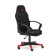 Playing chair "zombie 100" eco -leather/fabric, black