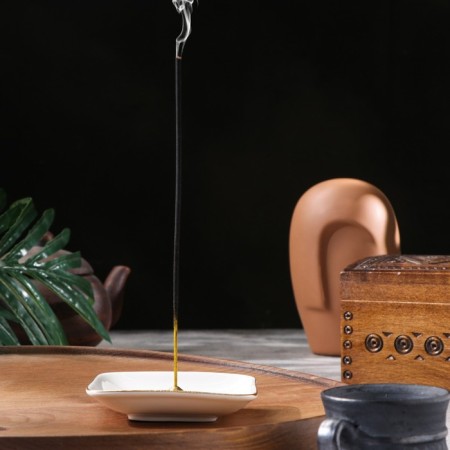 Claus for any incense "PIAL", white, 9.7x9.7 cm-3