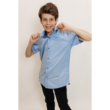 Surchachka upper for ISEE boys, height 134-140 cm, blue color-9