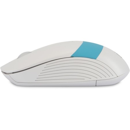 Mouse call 310MW white/blue optical (3200DPI) wireless USB for a laptop (3but)-5