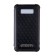 External battery 20,000 mAh, 10 W, with a folding solar panel, black