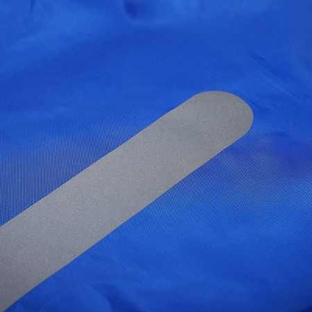 A water -repellent cap for a backpack, 45 liters, a reflective strip, blue color-3