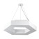 LED LED GEOMETRIA HEXAGON 51W 4000K 3900 IP40 80x80x8 white