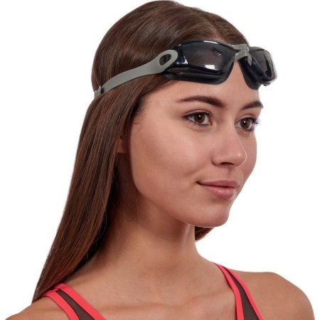 Bradex swimming glasses, series "Comfort+", gray, Lensa-gray-gray color-10