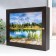 Key "Crystal Lake" 24x29 cm Wenge