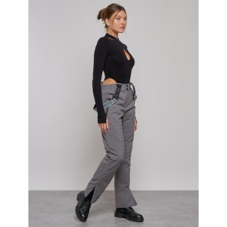 Semi -combinezone ski insulated female winter, size 48, color gray-16