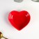 Ceramic shares “Heart”, 50 ml, 7.8 × 7.2 cm, red red bacon