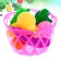 Set of products "Fruits and vegetables in the basket", 11 objects, mix