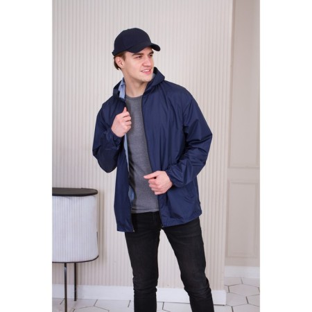 Vetrovka unisex, size 46, dark blue color-3