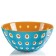 Guzzini le murrine salad bowl, d = 25 cm, turquoise color