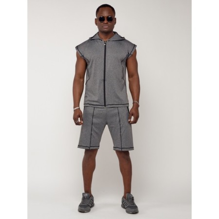 Male tracksuit, size 52-54, gray color